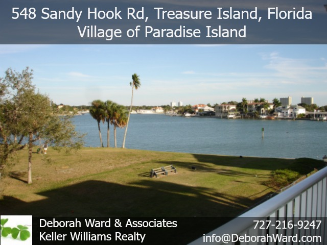 View from 548 Sandy Hook Rd, Treasure Island, FL
