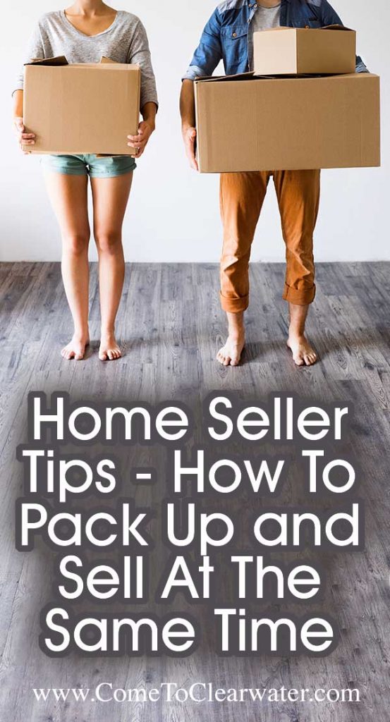 Home Seller Tips - How To Pack Up and Sell At The Same Time... Whatever the reason, you need to pack up and get your home sold. Well, since you also need to get your home into saleable shape, kill two birds with one stone and declutter while packing up.